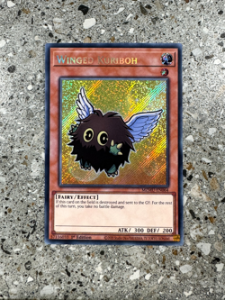 Yugioh TCG Winged Kuriboh MZMU-EN064 Secret Rare 1st Edition NM - Image 1