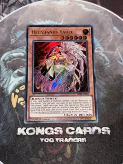 PHRE-EN002 "Hecahands Yadel" Ultra Rare Yu-Gi-Oh! NEW - Image 1