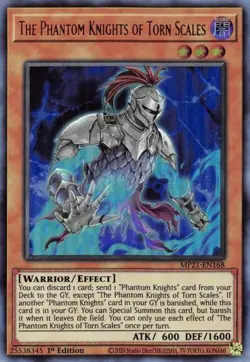 The Phantom Knights of Torn Scales - MP21-EN168 - Ultra Rare - Yugioh - Image 1