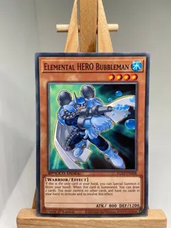 Elemental HERO Bubbleman - 1st Edition SGX2-ENA08 - NM - YuGiOh - Image 1