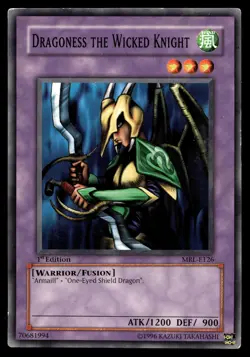 Dragoness the Wicked Knight MRL-E126 Magic Ruler - Image 1