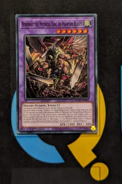 AGOV-EN032 Berformet the Mythical King of Phantom Beasts Super Rare 1st YuGiOh - Image 1