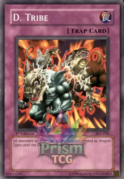 1st Ed D. Tribe SKE-050 Yugioh - Image 1