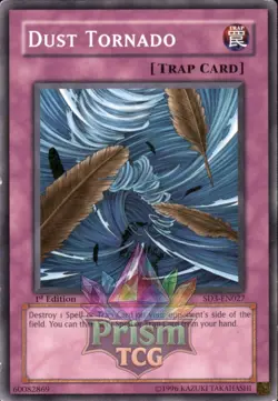 1st Ed Dust Tornado SD3-EN027 Yugioh - Image 1