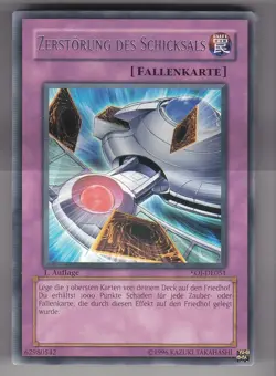 YU-GI-OH Zerstorung des Schicksals Rare EOJ-DE051 - Image 1