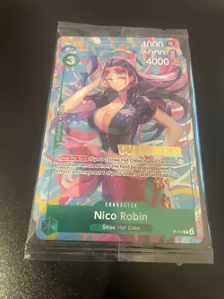 One Piece EB03 Heroine Cup Winner Pack P-111 Nico Robin P-112 Nami P-113 Bonney - Image 1