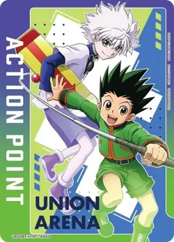 Hunter X Hunter Killua Gon Action Point- UE02BT/HTR-1-AP02 NM - Union Arena - Image 1