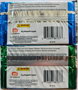 Dragon Ball Z Perfection 4 Pack Lot Sealed New Panini 2016 DBZ 12 Cards Each - Image 2