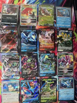 Pokemon 16 Card Lot nm V Max Mega Amazing Ex HOLO Rare Hits Only B103 - Image 1