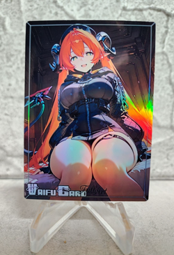 Magus ZZZ Trading Card Waifu Goddess Story Anime Girl holo Karte Manga Full Art - Image 1
