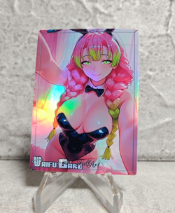 Mitsuri Trading Card Waifu Goddess Story Anime Girl holo Karte Manga Full Art - Image 1