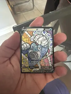 Pokemon 2021 Holo V Rule Card Lot Poliwrath V Krabby V Machamp V - Image 4