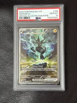 Zekrom EX Special Illustration Card 166/086 PSA 10 - Image 1