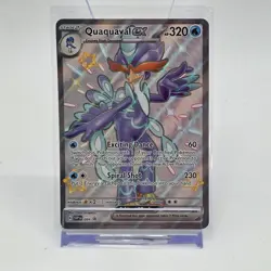 Pokemon Quaquaval ex SVP EN 084 Shiny Rare Full Art Black Star Promo Holo Card - Image 1