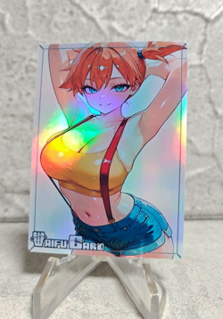 Misty Trading Card Waifu Goddess Story Anime Girl holo Karte Manga Full Art - Image 1
