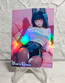 Miyabi ZZZ Trading Card Waifu Goddess Story Anime Girl holo Karte Manga Full - Image 1