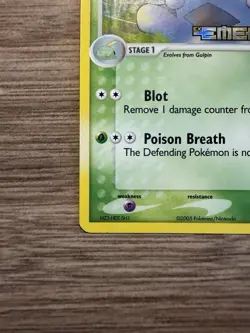 Pokemon Card - Swalot Emerald 40/106 Uncommon Reverse Holo Stamped - Image 4