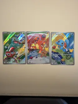 Pokemon First Partner Illustration 30th Collection Complete Promo Set 9 Cards - Image 2