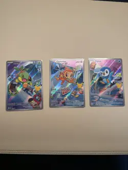 Pokemon First Partner Illustration 30th Collection Complete Promo Set 9 Cards - Image 4