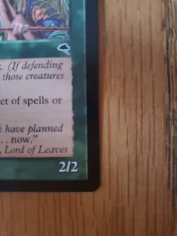 MAGIC THE GATHERING Eladamri, Lord of Leaves TEMPEST (1997) NM Very Nice Card - Image 4