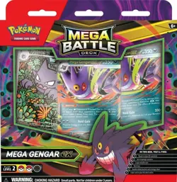 Pokemon Mega Battle Mega Gengar ex Deck [60 Cards] New - Sealed - Image 1