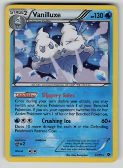 Vanilluxe 33/99 Holo Rare Next Destinies Pokemon Holo MP - Image 1