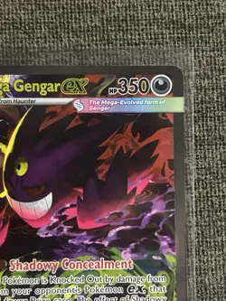 Mega Gengar EX SIR Ascended Heroes 284/217 - Special Illustration Rare Pokemon - Image 4