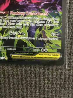 Mega Gengar EX SIR Ascended Heroes 284/217 - Special Illustration Rare Pokemon - Image 5