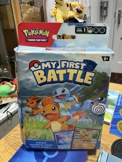 Pokemon TCG My First Battle Charmander & Squirtle OPENED UNPUNCHED - Image 1