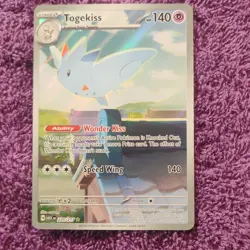 Pokemon Togekiss 235/217 ASC: Holo Rare Stage 2 Ability Fairy 140 HP 2026 - Image 1