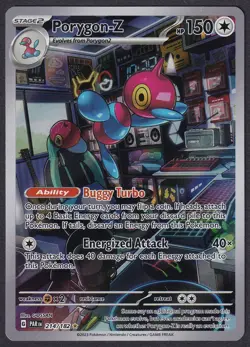 Pokemon Porygon-Z 214/182 Illustration Rare Paradox Rift - Image 1
