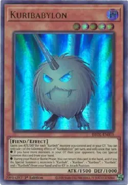 ( KURIBABYLON ) - Ultra - BROL-EN005 - 1st - NM - Yu-Gi-Oh Brothers of Legend - Image 1