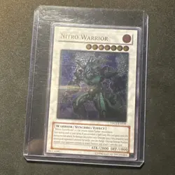 Yugioh Nitro Warrior (UTR) TDGS-EN039 Ultimate Rare Unlimited NM - Image 3