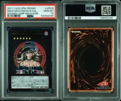 Psa 10 Magi Magi Magician Gal Shonen Jump Magazine Promo WJMP-JP018 Yugioh Holo - Image 3