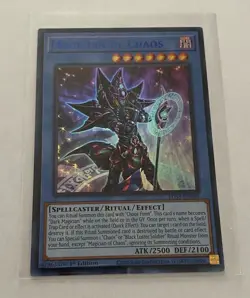 Yu-Gi-Oh! Legendary Duelists Season 3 Magician of Chaos Ultra Rare Blue Text - Image 1