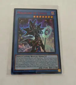 Yu-Gi-Oh! Legendary Duelists Season 3 Magician of Chaos Ultra Rare Red Text - Image 1
