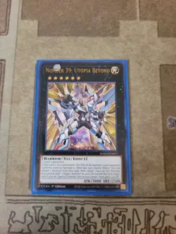 YUGIOH NUMBER 39: UTOPIA BEYOND MAGO-EN057 RARE 1ST ED NM - Image 1