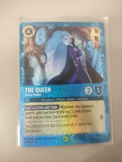 The Queen - Mirror Seeker Shimmer Foil Promo Disney Lorcana 12/P3 - Image 1