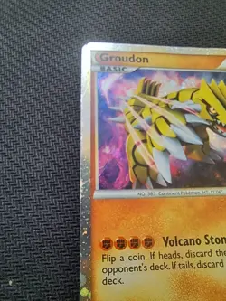 Pokemon Card Carte Groudon SL4 Pokemon Call Of Legends Shiny Holo Rare Vintage - Image 4