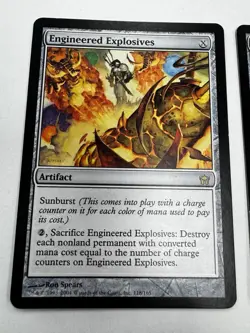 Lot Of Two Engineered Explosives MTG Cards 118/165 - Image 2