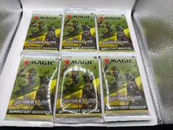 MTG Booster Pack Brothers' War Jumpstart Booster Pack New - Lot Of 6 Packs - Image 1