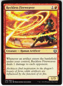 Reckless Fireweaver C Kaladesh 126 LP - Image 1
