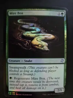 Mire Boa NM FOIL Time Spiral: Remastered MTG FREE SHIPPING - Image 1