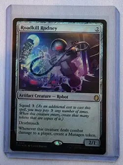 Roadkill Rodney (Surge Foil) Commander: Teenage Mutant Ninja Turtles Foil - Image 1