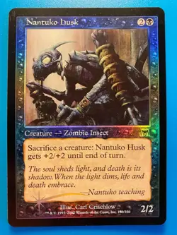 MTG 1x FOIL Nantuko Husk # 159 Onslaught Pauper Magic the Gathering Card x1 LP - Image 1