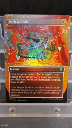 Magic: The Gathering Path to Exile Instant Foil Commander Masters - Image 1