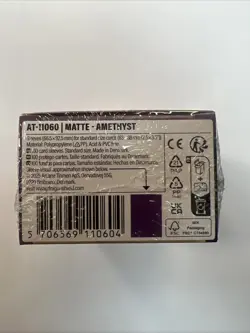 Dragon Shield Matte Amethyst Standard Sleeves 100ct Brand New Sealed Box - Image 3