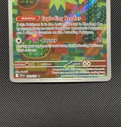 Pokemon TCG Maractus 160/159 Sv09: Journey Together Illustration Rare Near Mint - Image 3