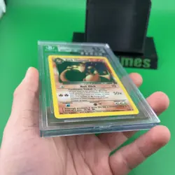 Pokemon TCG Team Rocket 1st Edition Dark Charizard 21/82 Beckett 8.5 Graded - Image 3