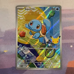 Pokemon - Squirtle 039 Me: Mega Evolution Promo Holo First Partner - Image 1
